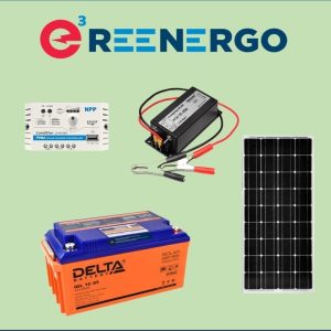 ☀️ Mustaqil quyosh elektr stansiyasi «Dacha START»