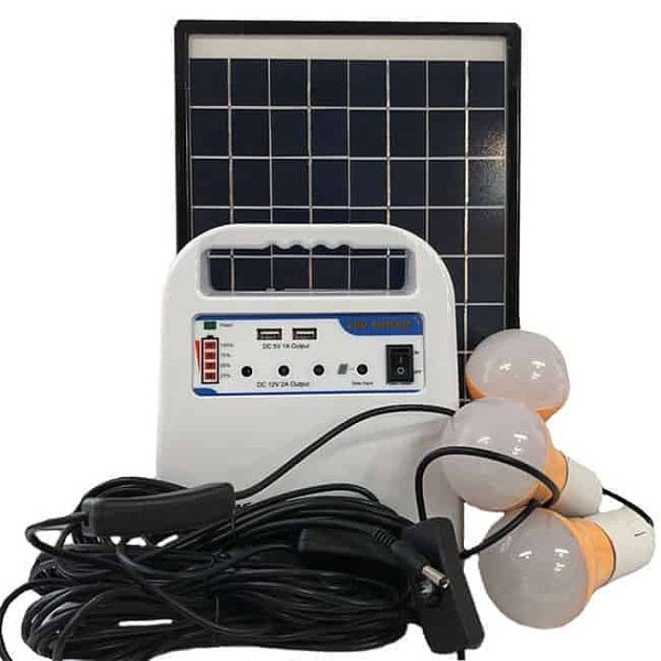 E-Power HT-1210W Quyosh Panelali Yoritish Komplekti