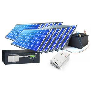 Солнечная фотоэлектростанция на 1 квт Off-GRID