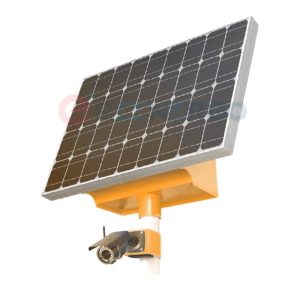 Уличная 3G/4G видеокамера на солнечных батареях 1080P с ночным видением, широкоугольная, аккумулятор 65Ач